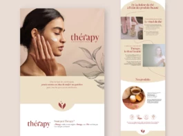 campagne crowfunding pour la marquede cosmétique thérapy 