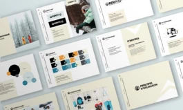 Page charte graphique de l'identité visuelle d'O'rentees 