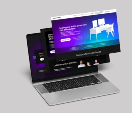 Landing Page, conception graphique, web design, ui-ux, web design